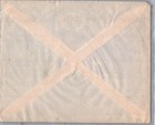 Palestine 1940 s British Postal Advertising Airmail Cover Addr Usa Canc Tel-aviv