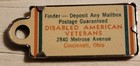 1943 Maryland Special Request Dav Mini License Plate Keychain Tag