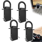 6pcs Heavy Duty Alloy Steel Trailer Stake Pocket D Rings 16200lbs Capacity