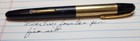 Vintage Wearever Fountain Pen W  Large Brass Band   Fine Nib