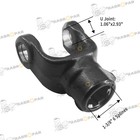 Pto Tractor End Yoke 4 Series 1-3 8 -6 Spline With Quick Disconnect Push Button