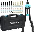 165pcs 185pcs 16  Rivet Nut Tool Kit Metric   Sae Mandrels Manual Riveter W case