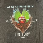 Journey  us Tour 1979  Women   s Concert Shirt - Short Sleeve T-shirt Size 2x
