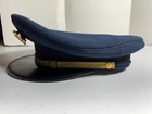 Vintage 1980s Swissair Airlines Pilot Captain Hat Cap Gold Wing Badge Uniform
