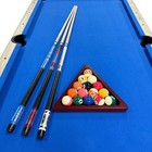 Set Of 2 Pool Cue Stick 58 2 Piece Maple Billiard Cue Stick