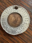 Vintage 1947 Encased Lincoln Wheat Cent Advertising Token Greenwald Jewelers 