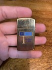 Vintage Brass Fairway Ford Dealer Zippo Customized 8 Dash Slim