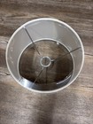 Threshold Cream Small Drum Lamp Shade 8x10x7 Textured Fabric