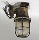 Vintage Nautical Marine Brass Bulkhead Wall Mount Light