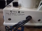 Singer Featherweight 221k 1964 Vintage Sewing Machine White W Case  Extras Works