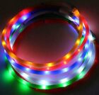 Soft Silicone Led Flash Dot Light-up Glow El Usb Rechargeable Pet Dog Cat Collar
