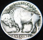 Original Tougher Date 1923-s Buffalo Nickel 5    Free Shipping  Km93dy