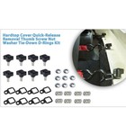 Thumb Screw Nut Washer Tie-down D-rings Kit For 1995-2018 Jeep Wrangler Yj Tj Jk