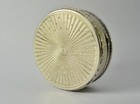 Beautiful Vintage Circular Sterling Silver Pill Box France Circa 1911