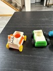 Lot Of 13 Fisher Price Little People Cars Vehicles