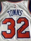 Karl Anthony Towns New York Knicks Autograph Signed Jersey  Psa Coa