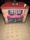 Vintage Radio Shack Tin Promotional Advertising Coin Piggy Bank Storefront