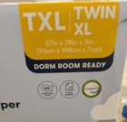 Serta 3  Cool Nights Gel Memory Foam Mattress Topper With Washable Cover Twin Xl