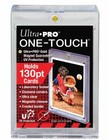  3-pack  Ultra Pro One Touch Magnetic Card Holder 130pt W  Uv Protect Xtra Thick