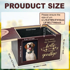 Pet Urns For Dog Or Cat Ashes  Wooden Dog Urn For Ashes Keepsake With Photo Fram