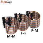 40 Pcs Dupont Cable Jumper Wire 10 20 30 Cm F-m F-f M-m