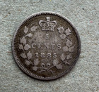 Canada  5 Cents  1885  Km 2