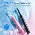 Fairywill 2 Pack Electric Toothbrush For Adults Usb Rechargeable W  Travel Case