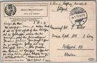 German Navy Sailor Romantic Wwi Era 1917 Antique Postcard