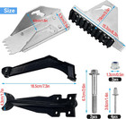 4 Pcs Anti-skid Shoe Kit For 26-2 Werner Extension Ladder Feet  Aluminium 