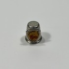 Michigan Metal Thimble Traverse City Badge Cherry Cherries