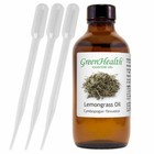 4 Fl Oz Lemongrass Essential Oil  100  Pure   Natural  - Greenhealth