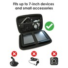 7-inch Hard Travel Carrying Case For Garmin Aera 760 Gps - Hc7
