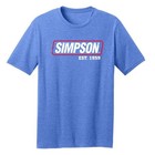44018sb Simpson Racing Usa Flag Tee