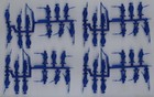 Hat Miniatures 1 72 American War Of Independence Hessian Musketeers Figure Set
