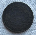 1797 1c Bn Draped Bust Large Cent Rare Key Date Type Coin Vg   Fine Corroded