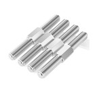 Dual Threaded Stud 304 Stainless Steel Left   Right Thread Bolt Screw  M4 - M16