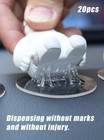 20pcs Transparent Round Double-sided Car Adhesive Tape Stickers - New