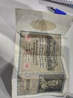 1922 Germany german 10000 Mark Reichsbanknote Paper Money-vintage