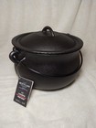 Smith   Clark 6qt Pre Seasoned Cast Iron Cauldron Pot Halloween Exclusive New