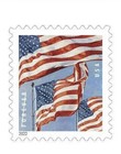 Scott 5656 2022 Us Flag Coil Roll  100 Mnh Forever First Class Stamps