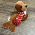 Vintage 1998 Coca-cola Walrus Bean Bag Plush Toy W logo   Tags  0124 Collectible