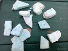 207g Larimar Rough Slab Lot - Genuine Dominican Republic Blue Pectolite New
