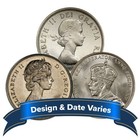  1   80  Canadian Silver Dollar Average Circulated Random Year