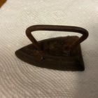 Lot Of 5 Vintage Small Sad Irons  All Different  Rare Find   