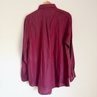 Vintage Sears Roebuck Button Top Shirt Single Needle Tailoring Red Men   s L Nwt