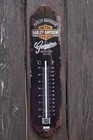 Harley Davidson Retro Thermometer Wall Nostalgic Indoor Merchandise 12 In Gift