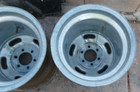 Vintage Sprint Car 6 Pin 15  X 15  Slot Steel Racing Wheels For Halibrand Rear