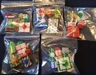 Vtg Dollhouse Miniature Artisan Wrapped Christmas Presents - One Bag Of 5 Gifts