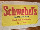Vintage Rare 33x56 Inch Schwebels Bread  Beach Towel