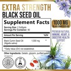 Black Seed Oil Softgel Capsules 1000mg - Premium Nigella Sativa Blackseed  Pure
